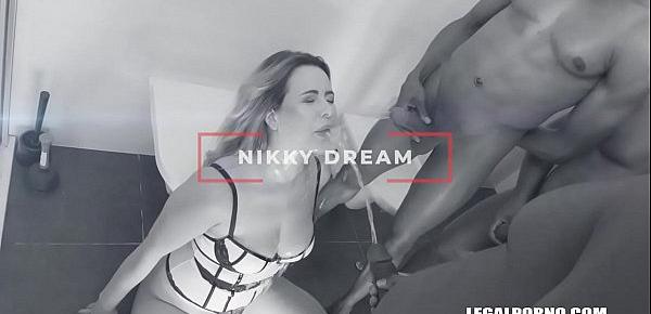  WOW! Nikky Dream Used as a Toilet and a Cum Dumpster